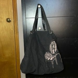 Black Victorias Secret Bag